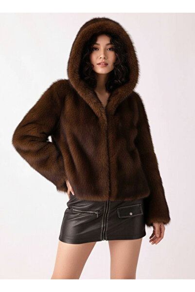 PriStyle Jacheta Dama Imblanita, Aspect Blana Premium, Calduroasa, Inchidere ...