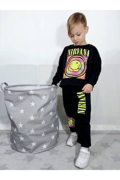 Asortik Kids Σετ φούτερ για αγόρια με 3 κλωστές, με μοτίβο και άνετη εφαρμογή...