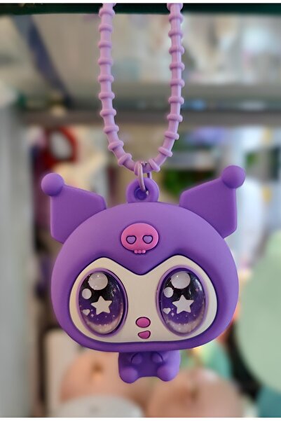 ada çanta kırtasiye Breloc cu ochi deschisi din silicon cu figurină de person...