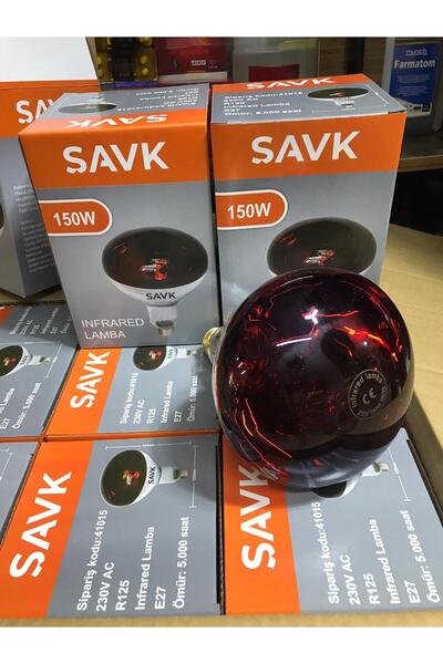 üzümoglu ŞAWK 150W İNFRARED ISITICI LAMBA 1 ADET