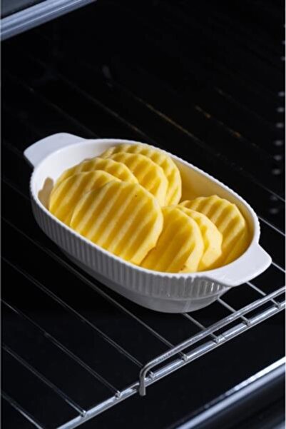 şirineşyalarım Nova Porcelain Oval Oven Bowl - 1 Piece