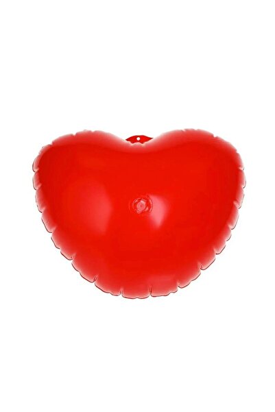 SBR Red Polka Dot Patchwork Inflatable Heart 60cm