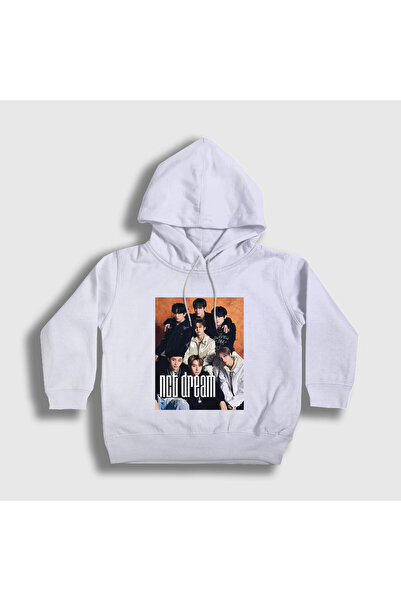 Presmono سويت شيرت بقلنسوة للأطفال باللون الأبيض من ماركة Members K-Pop Nct D...