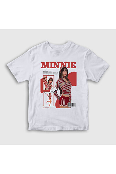 Presmono Tricou unisex pentru copii White Sunshine Minnie I Dle Gidle 599512tt
