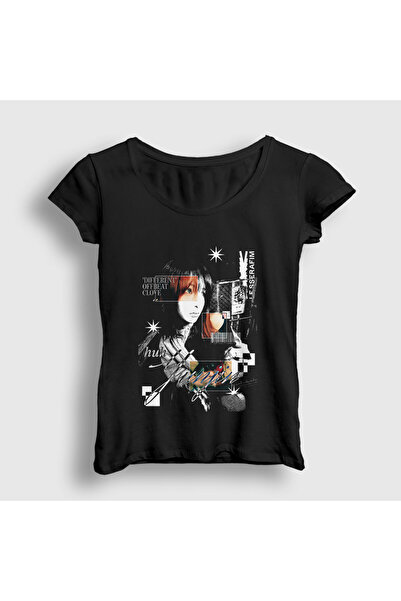 Presmono تي شيرت نسائي أسود من Huh Yunjin Different Le Sserafim 597449tt