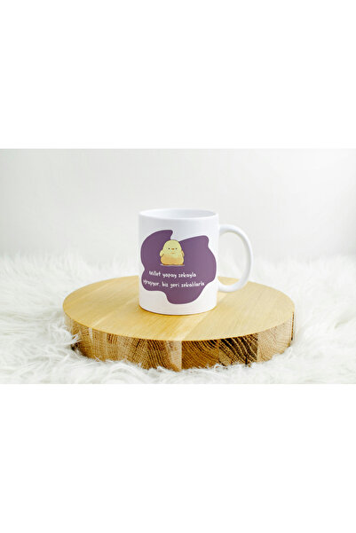 merkür baskı atölyesi Kişiye Özel Komik ve Anlamlı Sözlü Kupa Bardak