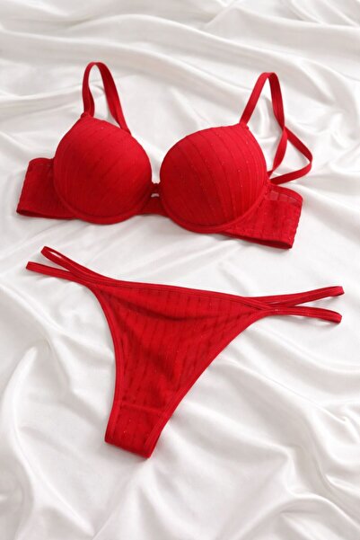 CASULA Simli Destekli Sütyen Takımı