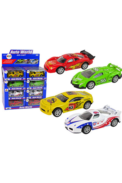 Three top online Sports Car Resorak Racing 4 Colours 1:43