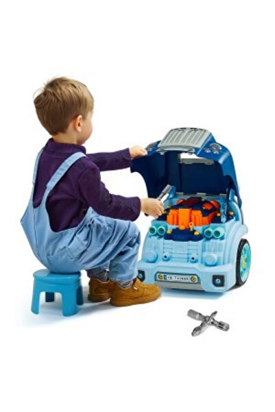 VEVOR Jucărie cu motor, 60 de piese, set de reparații auto mecanic pentru cop...
