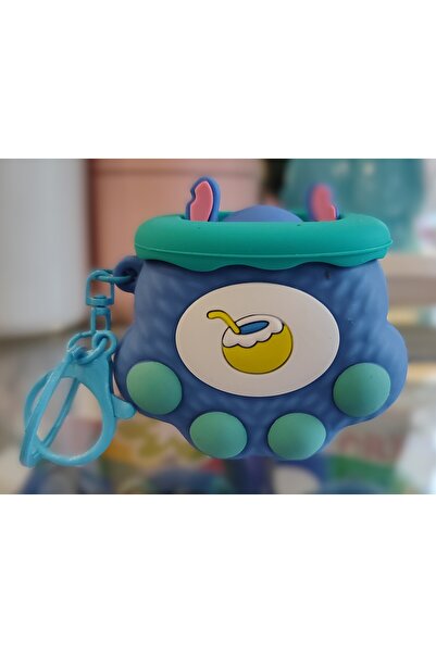 ada çanta kırtasiye Stitch Character Figure Silicone Hidden/Throwing Keychain...