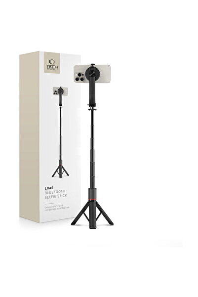 Tech-Protect L04S MAGSAFE BLUETOOTH SELFIE STICK TRIPOD BLACK