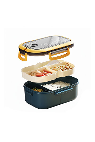 NEXTLY Food Compartment Lunch Box, 6 Compartments, 1200ml