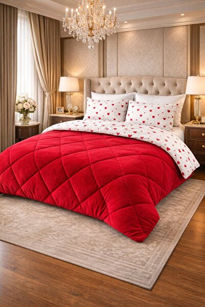 Binna Soft Karmina Ultura Yumuşak Wellsoft Slikon Dolgulu Çift Kişilik Yorgan...