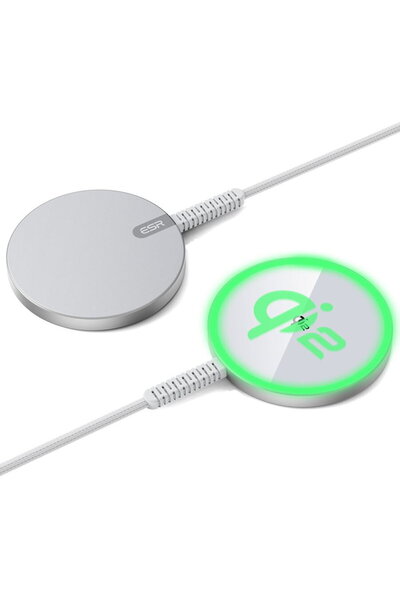 ESR KF2332367 Halolock Qi2 Mini Magnetic, Compatibil MagSafe, 15W, Lungime ca...