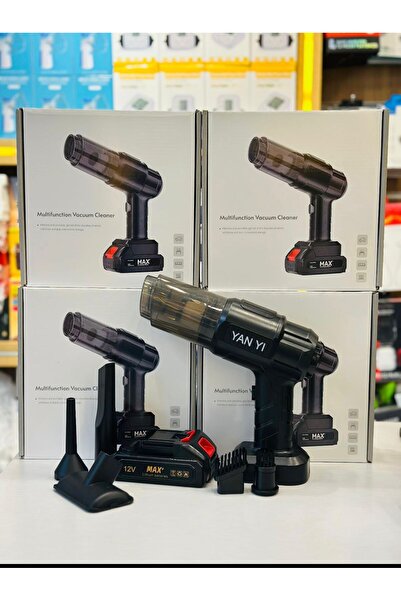 Yunyi Cordless Handheld Car Vacuum Cleaner – High Power with Batteries