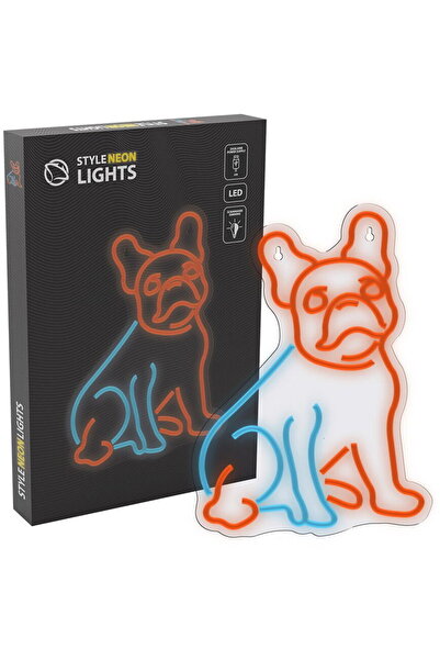 MANTA LED Strip SNL68MT Style Neon Lights Dog French Bulldog