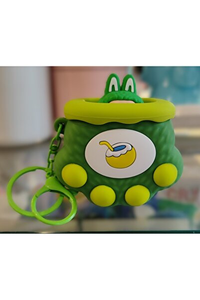 ada çanta kırtasiye Labubu Character Figure Silicone Hidden/Throwing Keychain...
