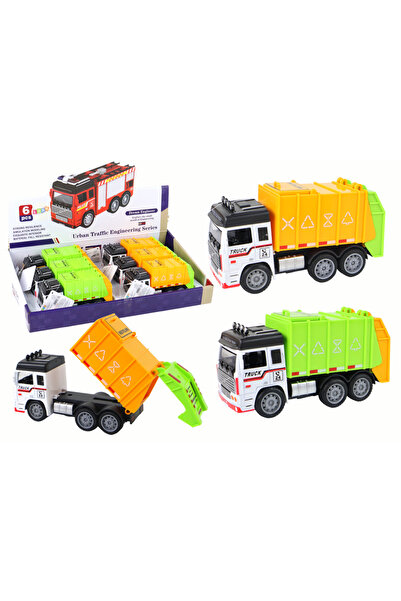 Three top online Car Garbage Truck Trailer 2 Colors
