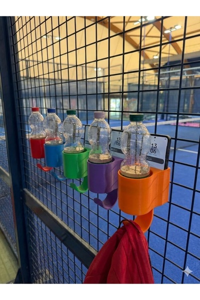 Liyana Home 3'ü 1 Arada Kort Telefon-Havlu Askısı / Tenis-Padel/