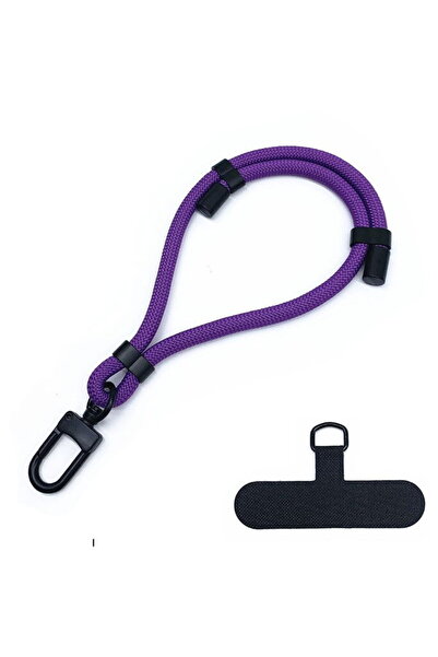 Techsuit Въжена каишка за китка - Космическо виолетово