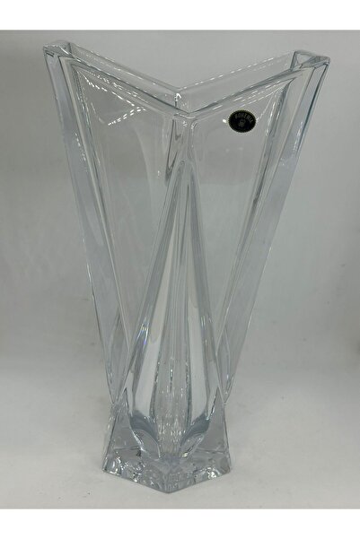 Armonia Floral Crystal Vase Bohemia Origami H32