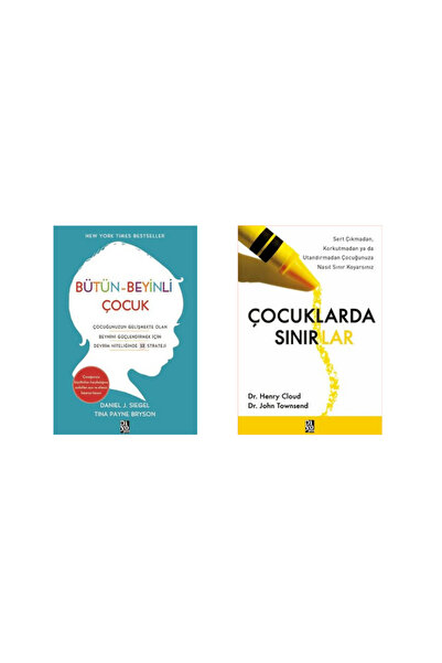 STABİL KİTAP Bütün Beyinli Çocuk - Çocuklarda Sınırlar (Aile & Çocuk 2'li Set)