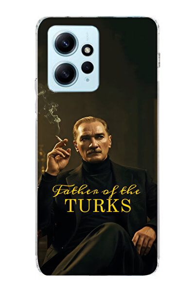 moonset Redmi Note 12 4G Uyumlu Baskılı Yumuşak Silikon Şeffaf Telefon Kılıfı