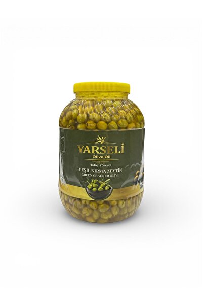 YARSELİ OLİVE OİL Gemlik Yeşil Kırma Zeytin (Net 3 Kg)