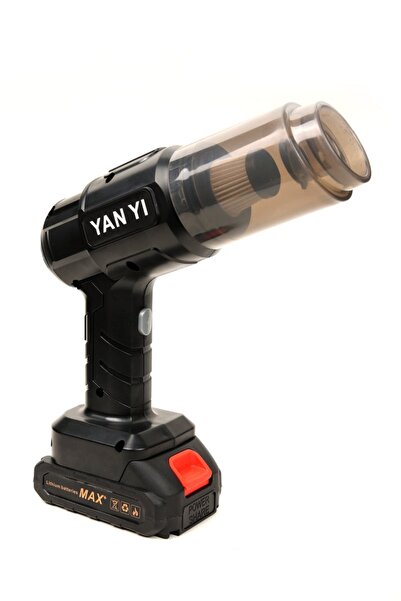 Yunyi مكنسة كهربائية يدوية لاسلكية للسيارة – عالية الطاقة مع بطاريات