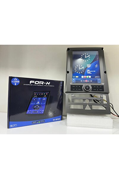 For-X PEUGEOT 407 TESLA ANDROİD MULTİMEDYA CARPLAY ÇİFT KAMERA 6/128 PRO
