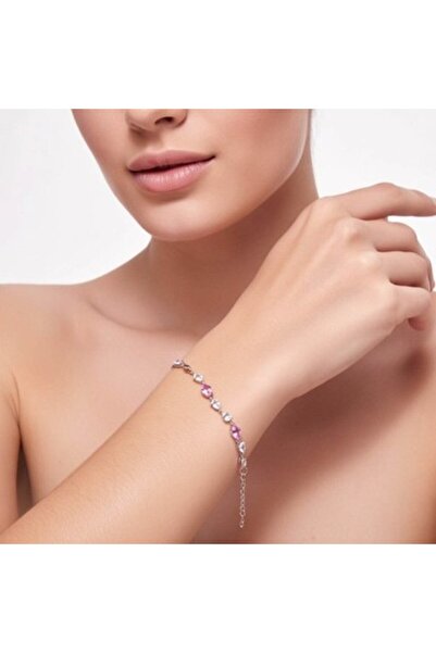 unbranded Elegant Crystal Accent Chain Bracelet For Women’s Fashion