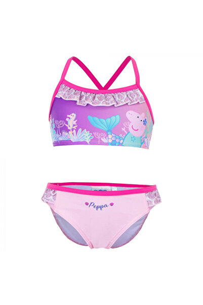 Peppa Pig Costum baie 2 piese Bikini - turcoaz/pink,