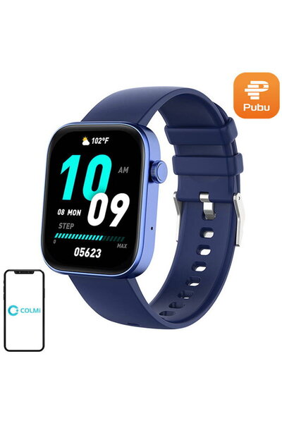 COLMI Ceas inteligent P71, 1.9", albastru