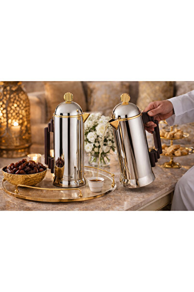 Host Luxury thermos set for tea and coffee ☕✨ – Stainless steel with a glass ...