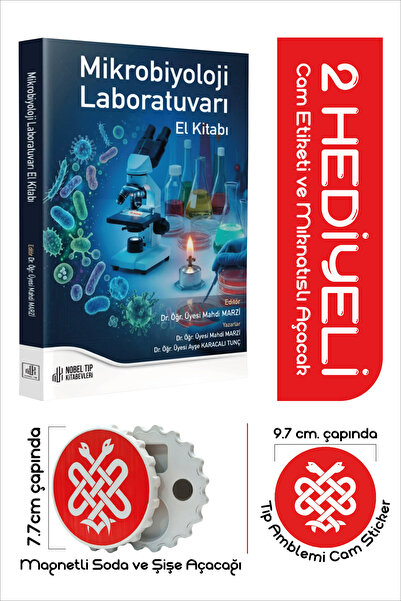 Nobel Tıp Kitabevleri Mikrobiyoloji Laboratuvarı El Kitabı Dr. Öğr. Üyesi Mah...