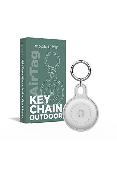 Mobile Origin Outdoor Key Chain Protective Case Compatible with Apple AirTag ...