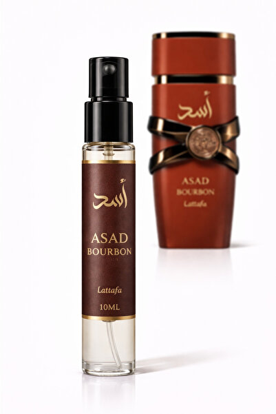 lattafa Asad Bourbon – Men's Eau de Parfum 10 ml, Intense Oriental Aroma