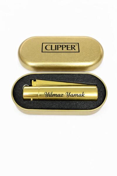Clipper Kişiye Özel Isimli Metal Çakmak