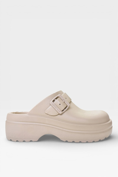 Liger Women's Comfort Thick Sole Medical Nurse Doctor Sabo Slippers Beige