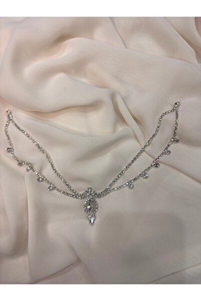 florista atelier İnce zarif alın tacı alınlık nişan söz nikah düğün kına akse...