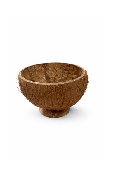 SultanofAura Doğal hindistan cevizi cilasız kase-bowl kasesi