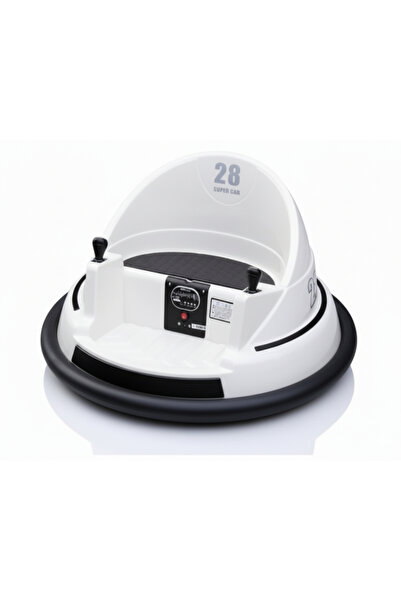 Leno سيارة كهربائية دوارة للأطفال 6 فولت مع جهاز تحكم عن بعد، أضواء LED، وأغا...