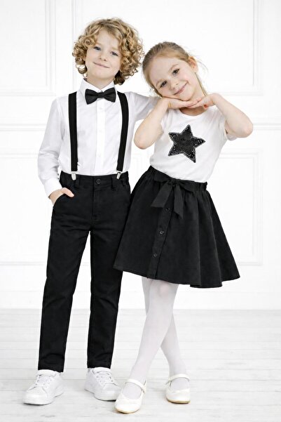 Kuraff Giyim 23 April 29 October Girls' Suit - Boys' Suit Show Combination