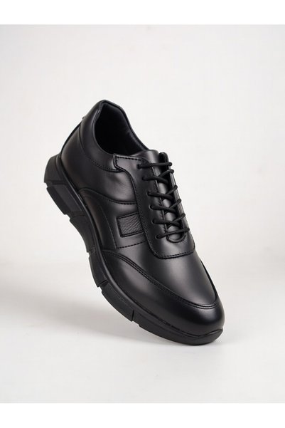 CACTUS BOUTİQUE Men's Inside-Outside Genuine Leather Casual, Daily, Orthopedic Shoes
