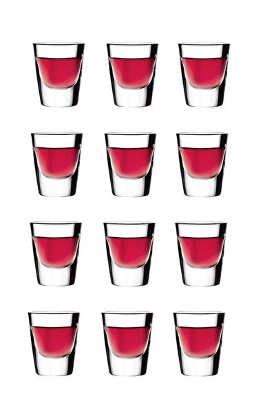 Pasabache Pasabahce Boston Shots 30cc – 12-Piece Shot Glass Set