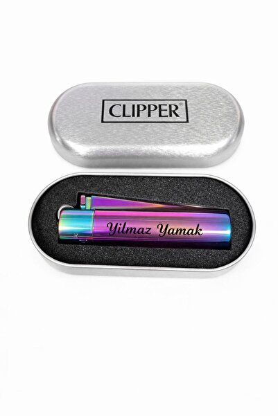 Clipper Kişiye Özel Isimli Metal Çakmak