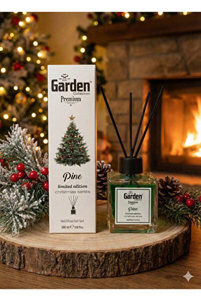Garden PİNE Ferahlatıcı Çam Ormanı Kokusu 100ml Bambu Oda Kokusu - Premium Kı...