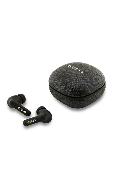 Guess Lisanslı PU 4G Desenli Klasik Metal Yazı Logolu TWS Kulak İçi Bluetooth...
