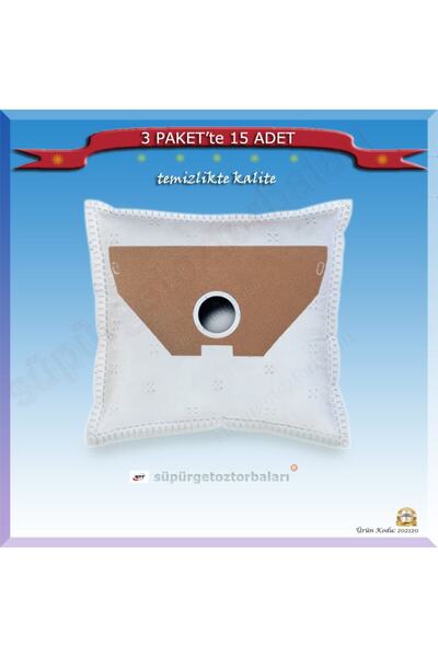 Ürkmez Ticaret Lotus Blu Et 14111 Sac de praf pentru aspirator 15 bucăți 202120