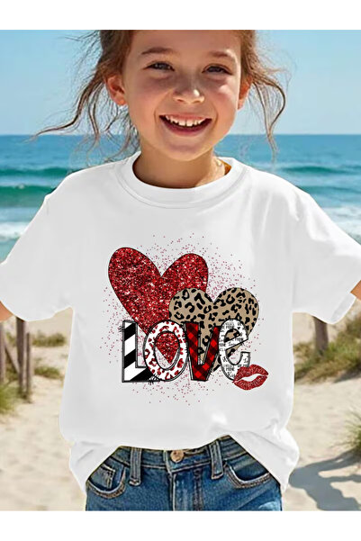 Cevval Short Sleeve Printed Children's T-Shirt